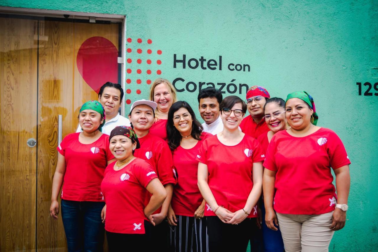 Hotel Con Corazon Oaxaca Buitenkant foto